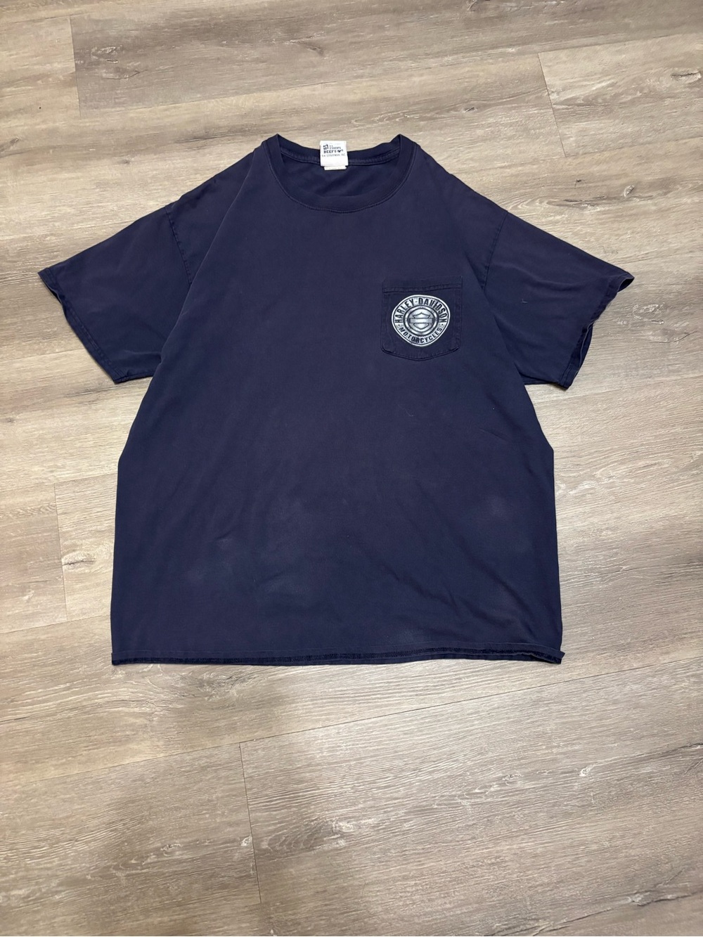Harley-Davidson Navy Short Sleeve Pocket Tee